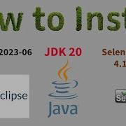 How To Install Java JDK 20 Selenium 4 10 With Eclipse IDE On Windows 11