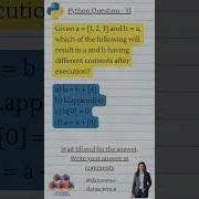Python Mcq Questions And Answers 33 Python Pythonprogramming Pythonforbeginners