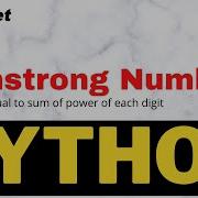 Python Armstrong Number Within A Range Or Checking User Input Is Armstrong Or Not