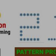 Printing Stars In 21 Shape Printing Stars In Twenty One In Python Python Pattern Programs