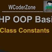 Php Oop Tutorial Class Constants In Php 6