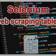 Python Извлечение данных из таблиц с помощью Selenium