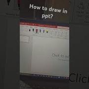 Learn How To Draw In The Microsoft PowerPoint Presentation Ppt Powerpoint Whiteboard Draw