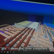 Minecraft 4 Bit CPU Running Fibonacci