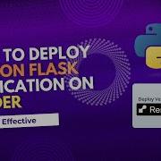 Как бесплатно развернуть приложение Python Flask на Render