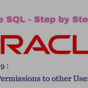 Oracle Sql Step By Step Approach 104 I Dont Like Him Revoke