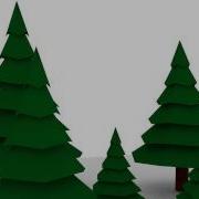 Low Poly Pine Tree Models Blender 2 72