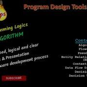 Program Designing Tools Algorithm Pseudocode Flowchart DFD DRD To Build LOGIC