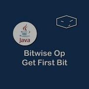 Bitwise Op Get First Bit In Java