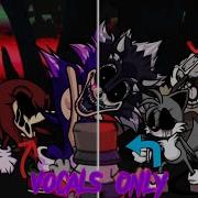 Triple Trouble Vocals Only Vocals Only Instrumental FNF Sonic Exe Mod