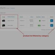 Admin Product List Filter By Category And Manufacturer OpencartTools