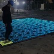 LED Dance Floor Is An Interactive Light Installation Composed Of A Pile Of LEDs Interactive Device
