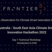 EOCSI Hackathon Day 1 Tech Workshop Introduction To EASI
