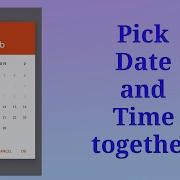 Using DatePickerDialog And TimePickerDialog Together