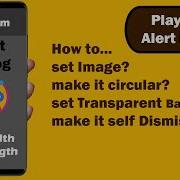 Play With Custom Alert Dialog In Android Studio Transparent Background Custom Height Width