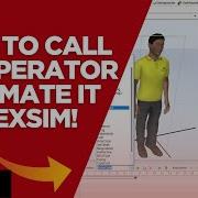 How To Call An Operator Animate It In FlexSim
