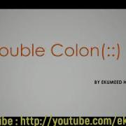 Double Colon Constructor Reference Example