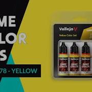 Ref 72 378 YELLOW COLOR SET Game Color