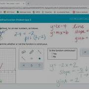 Graphing A Piecewise Function On ALEKS Problem Type 2