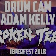 DRUM CAM Adam Kelly Broken Teeth Ieperfest 2018