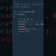 1 C Programming Exercise C Language Tutorial Shorts Coding
