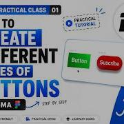 How To Create Different Types Of Buttons In FIGMA In 5 Mins Figma Tutorial Ux Ui Design