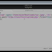 How To Submit Files And Images With Python To PHP Script