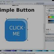Inkscape Short Tutorial Creating A Simple Glossy Button