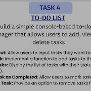 Task No 4 Codsoft Internship In C TO DO LIST Trending