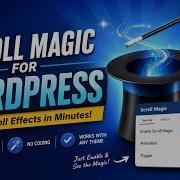 Scroll Magic Scrolling Animation Builder Wordpress Plugin Scrollmagic Tutorial