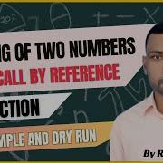 Call By Reference Swapping Of Two Numbers Using Call By Reference Call By Reference Program In C