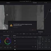 The Gpu Failed To Perform Processing Because Of An Error Davici Resolve 16