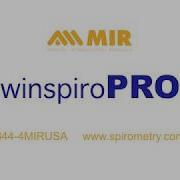 Quick Guide MIR WinspiroPRO Software For Spirometry And Oximetry