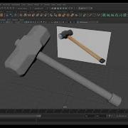 Maya 2020 Modeling Tutorial Sledge Hammer Turn CC On