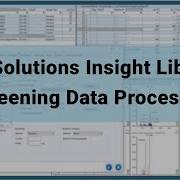 LabSolutions Insight Library Screening Data Processing
