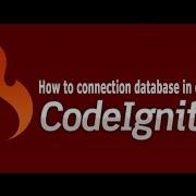 Database Connection In Codeigniter Database Connection