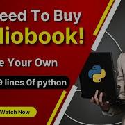 Build Your Own Audiobook Using Python