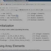 Java Programming 1 Intro To Arrays Declaration Initialization Iteration Parallel Arrays