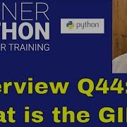 Python Interview Question 44 What Is The GIL