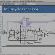 Проектирование многоцикловых микросхем Harris MIPS арабский
