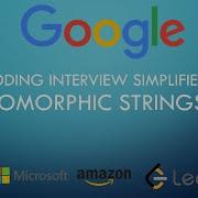 Coding Interview Tutorial 21 Isomorphic Strings LeetCode