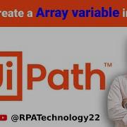 How To Create Array Variable In Ui Path RPATutorial