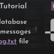 How To Log Database Error Messages In A Log Txt File Using PHP And MySQL PHP Tutorial