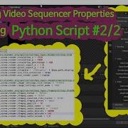 How To Build The Python Script That Sets The Rendering Parameters