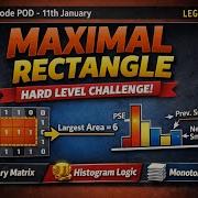 This HARD LeetCode Problem Breaks Everyone Maximal Rectangle Explained