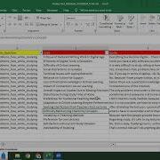 Qualitative Data Analysis Line By Line Qualitative Data Analysis Excel