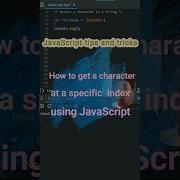 Get A Character By Index Number In A String In JavaScript Shorts Jsbyjs Coding Interview