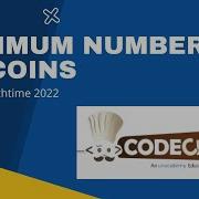 Minimum Number Of Coins Problem Code MINCOINS CodeChef Solution Python3