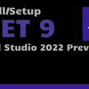 Install Setup NET 9 Visual Studio 2022