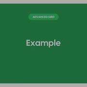 Advanced Grid Example